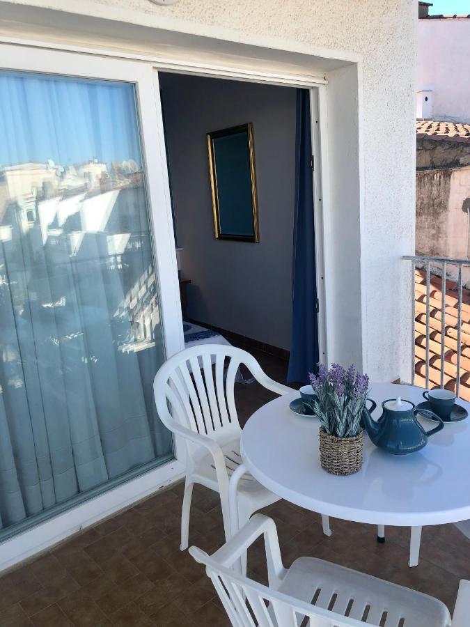 Apt Port Rhodes C, 2 Chbres, 2 Terrasses, Vue Sur Canal Principal De La Marina Et Sur Les Pyrenees Apartment Емпуриабрава Екстериор снимка